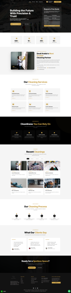 Cleaning Website